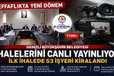 Denizli Büyükşehir Belediyesi İhalelerinde Canlı Yayın Dönemi