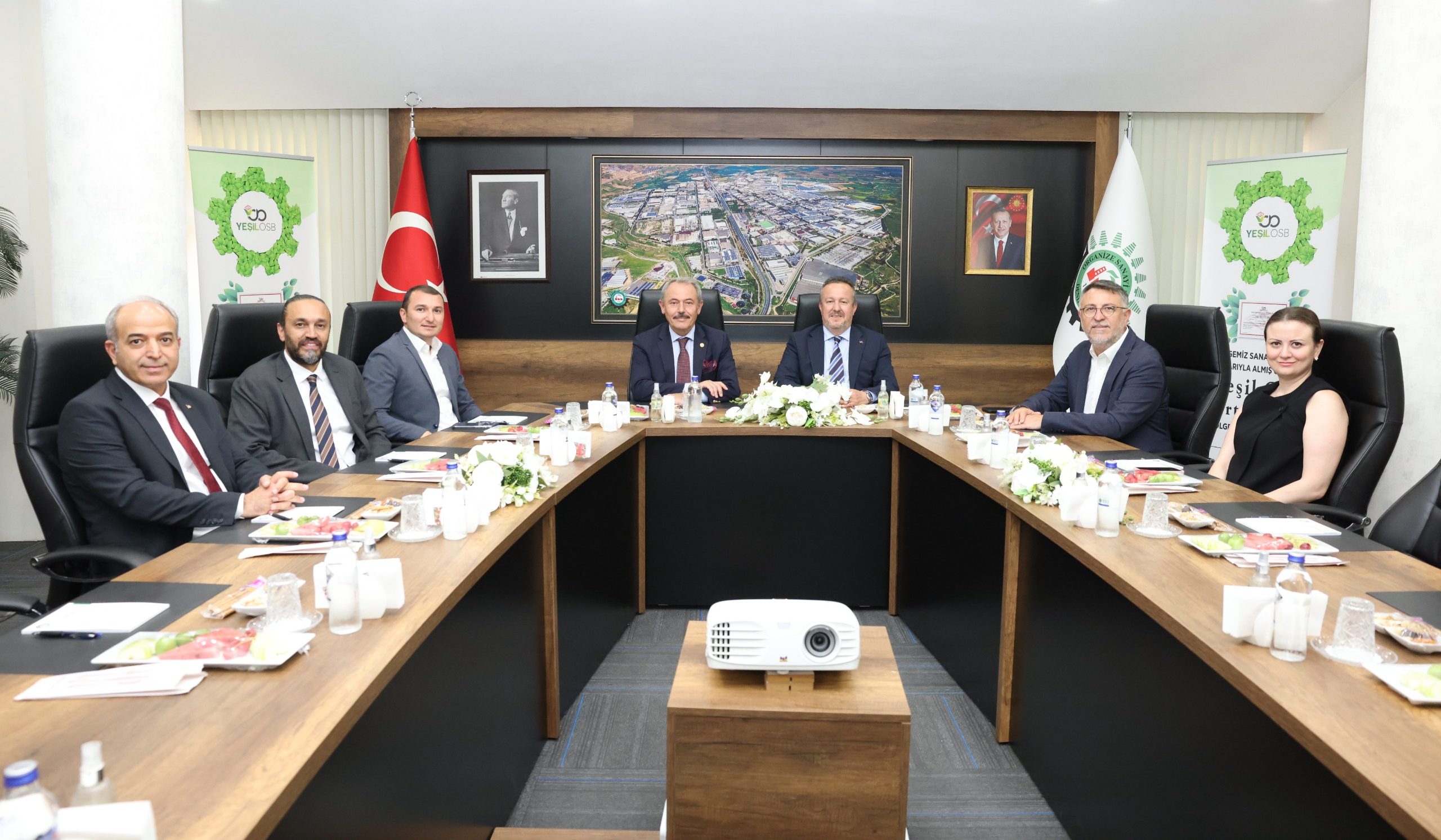 Denizli Milletvekili Şahin Tin’den, Denizli OSB Yönetimine Tebrik Ziyareti