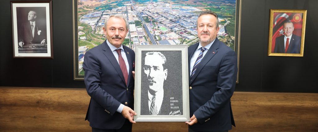Denizli Milletvekili Şahin Tin’den, Denizli OSB Yönetimine Tebrik Ziyareti