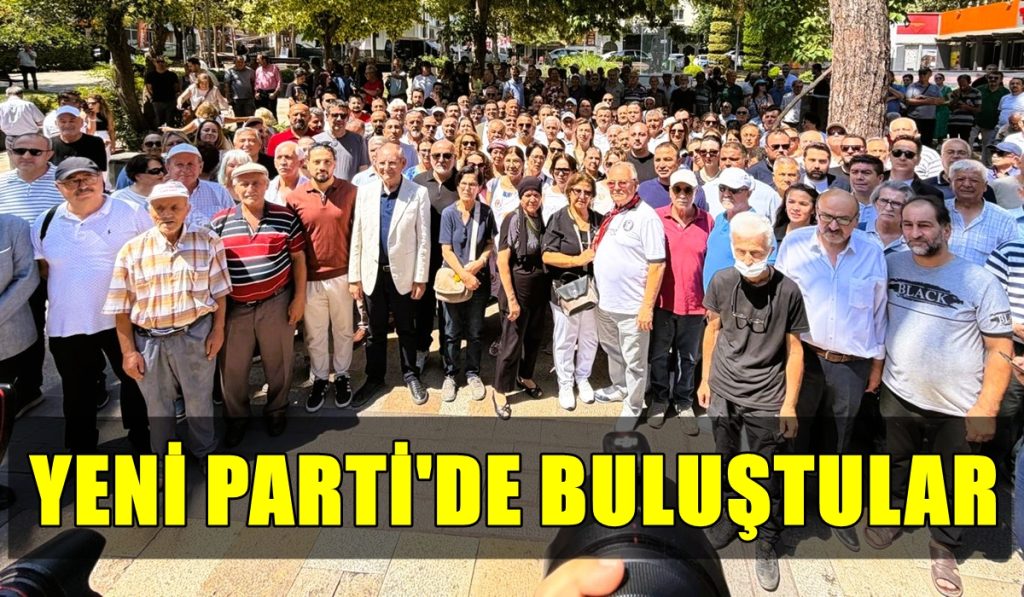 Denizli'nin 19 İlçe Başkanı Ve Yönetimleri Yeni Partiye Geçti...