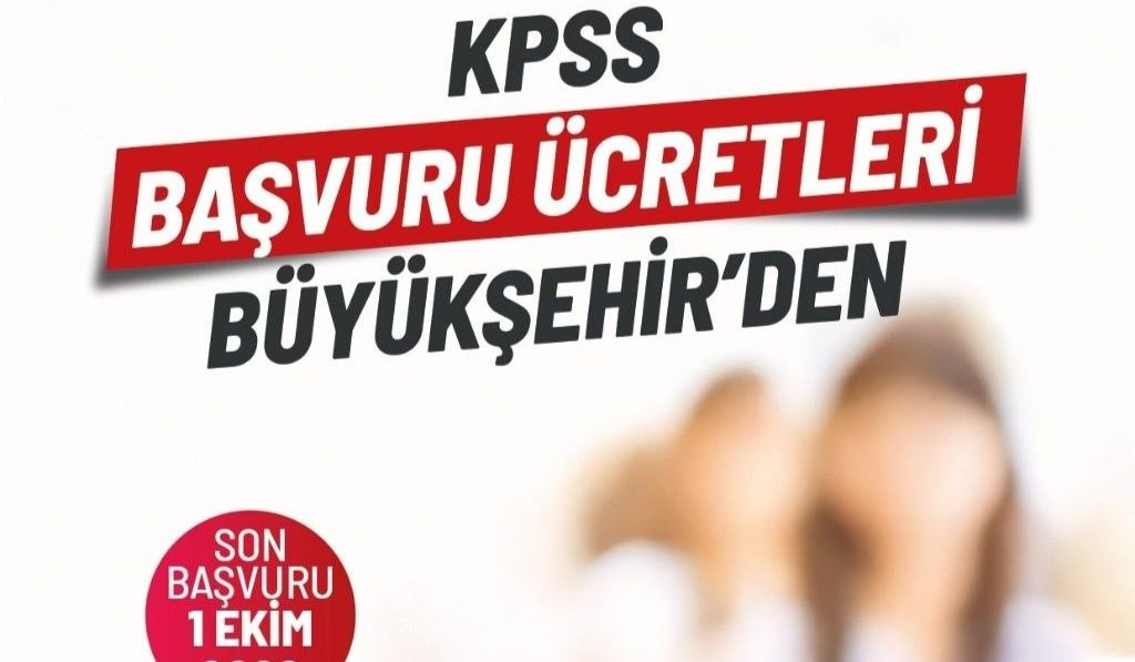 Denizli Büyükşehir KPSS Sınav Ücreti Desteği Verecek
