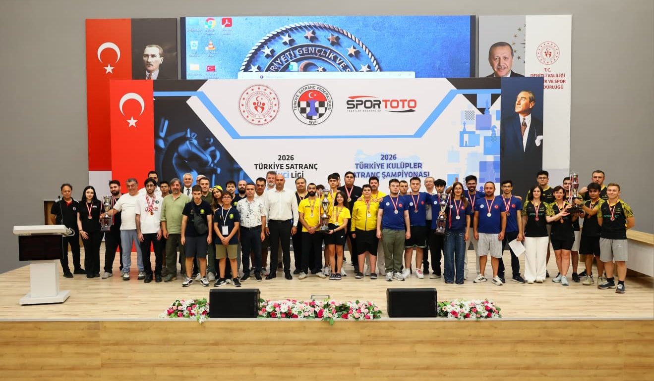 Denizli’de Gerçekleştirilen Satranç İkinci Ligi Finalinde Şampiyonlar Belli Oldu