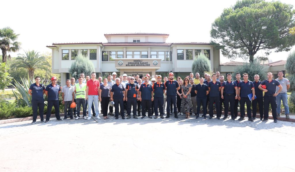 Denizli OSB’de Deprem ve Acil Durum Tatbikatı Gerçekleştirildi