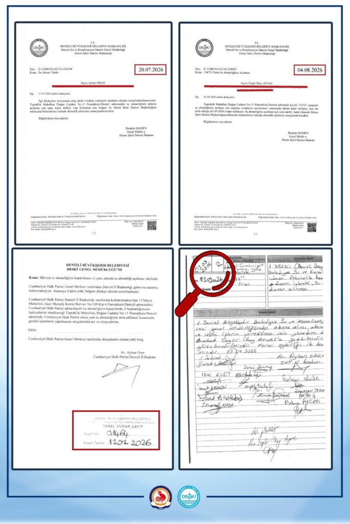 DESKİ'den CHP'nin Su Aboneliği İddialarına Yalanlama...