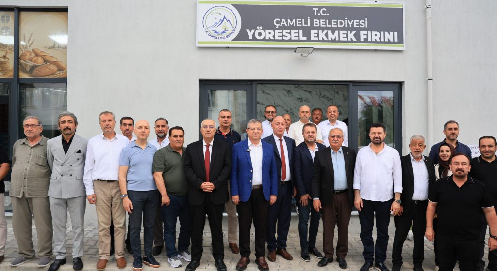 Çameli Belediyesi Yöresel Ekmek Fırını ve Yatırımlar Açıldı