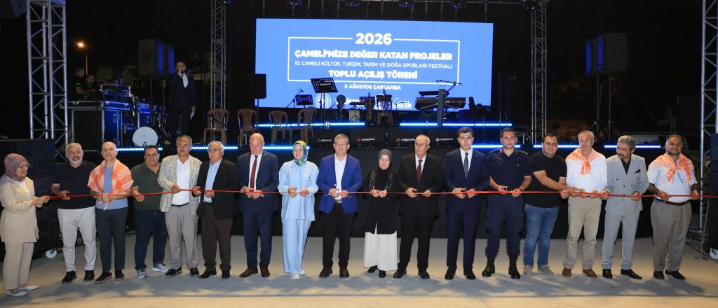 Çameli Belediyesi Yöresel Ekmek Fırını ve Yatırımlar Açıldı