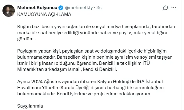 Denizli’de Siyaset Gündemini Sarsan Paylaşımın Ardından Özür ve İstifa Geldi...