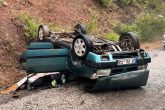 Takla Atan Otomobilde Baba Öldü, Kızı Yaralandı