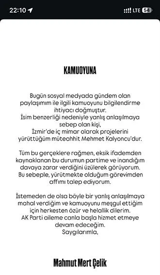 Denizli’de Siyaset Gündemini Sarsan Paylaşımın Ardından Özür ve İstifa Geldi...
