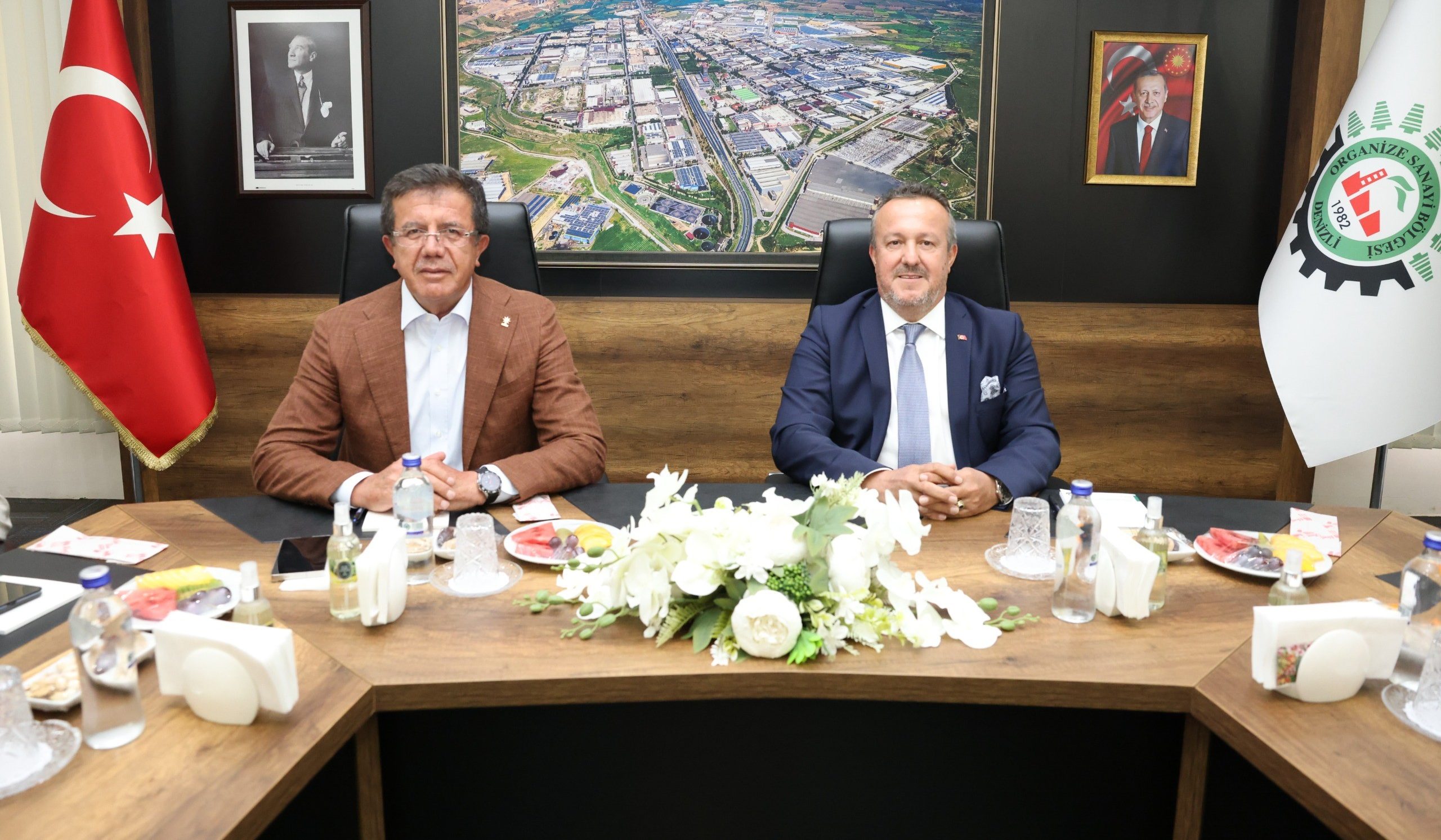 AK Parti Genel Başkan Yardımcısı Zeybekci, Denizli OSB’yi Ziyaret Etti…