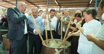 Babadağ'da Kazanlar Kaynadı, Binler Keşkeke Kaşık Salladı...
