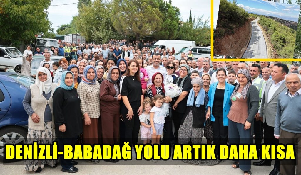 Denizli-Babadağ Yolunun 30 Yıllık Problemi Çözüldü...