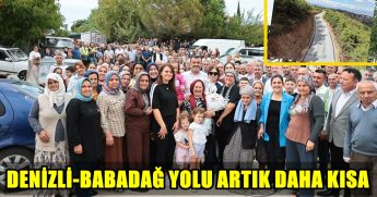 Denizli-Babadağ Yolunun 30 Yıllık Problemi Çözüldü...