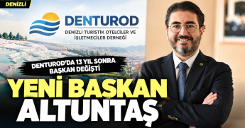 DENTUROD’da 13 Yıl Sonra Başkan Değişti...