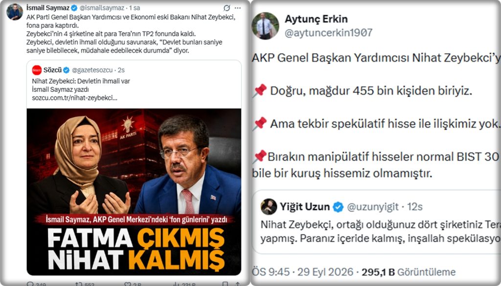 Nihat Zeybekci’den Fon Açıklaması: 455 Bin Mağdurdan Biriyiz...