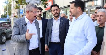 AK Parti İl Başkanı Subaşıoğlu, İstiklal Esnafının Sorunlarını Dinledi...