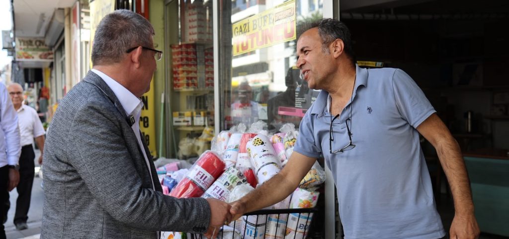 AK Parti İl Başkanı Subaşıoğlu, İstiklal Esnafının Sorunlarını Dinledi...