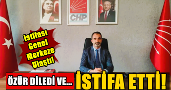 CHP Denizli İl Başkanı Ayhan Oran İstifasını Açıkladı...