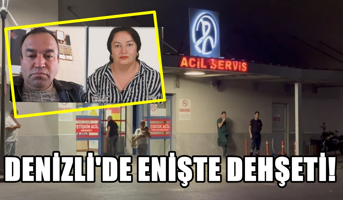 Denizli’de Çifte Cinayet: Dini Nikahlı Eşinin Ablasını ve Ağabeyini Öldürdü…