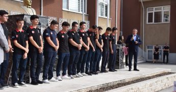 Denizli OSB DOSTEK Koleji'nde Çifte Tören Heyecanı...