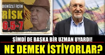 Denizli'de Neler Oluyor? Deprem Uzmanları Art Arda Aynı Bölgeye Dikkat Çekiyor...