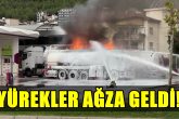 Denizli'de Akaryakıt İstasyonundaki Tanker Patladı...