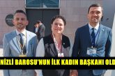 Denizli Barosu'nun 3 Adaylı Seçiminin Kazananı, İl Kez Kadın Avukat Oldu...