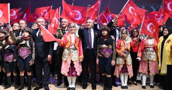 Denizli'de de Cumhuriyet Bayramı Coşkusu Yaşandı...