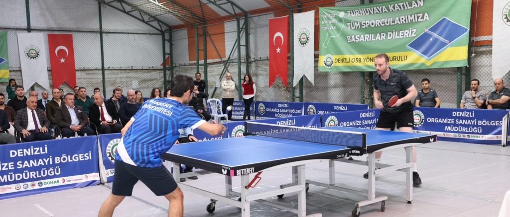 Denizli OSB 7. Masa Tenisi Turnuvası Şampiyonu Belli Oldu...
