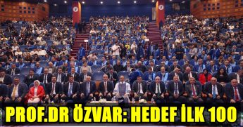 PAÜ Akademik Yıl Açılışı, YÖK Başkanı Prof. Dr. Özvar Tarafından Gerçekleştirildi...