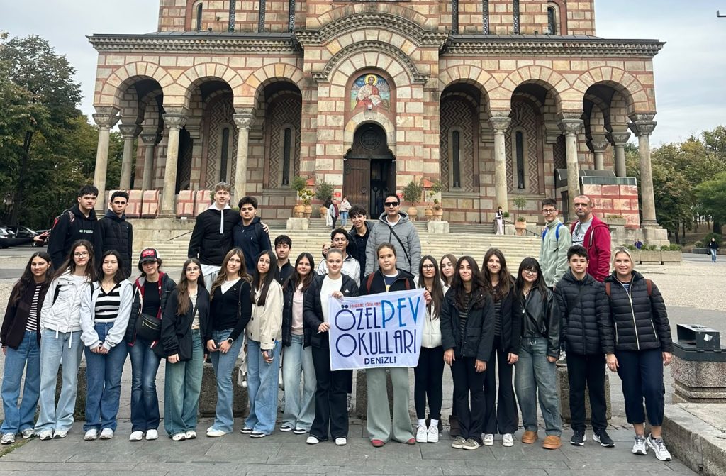 Denizli Özel PEV Lisesi'nden, Belgrad'a Kardeşlik ve Tarih Yolculuğu...