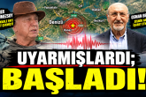 Denizli’de Deprem Hareketliliği Başladı: Honaz'da Peş Peşe Sarsıntılar...