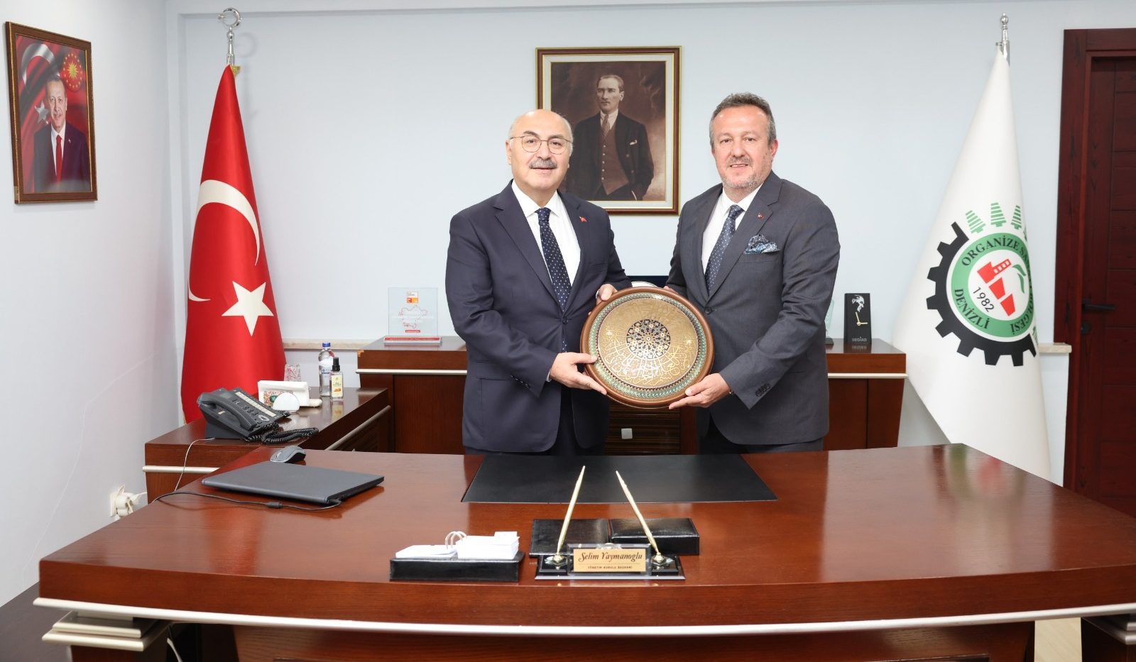 Denizli Valisi Yavuz Selim Köşger’den Denizli Osb’ye İade-İ Ziyaret…