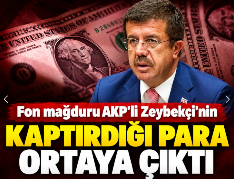Nihat Zeybekci’nin Fona Kaptırdığı Paranın Miktarı Belli Oldu...